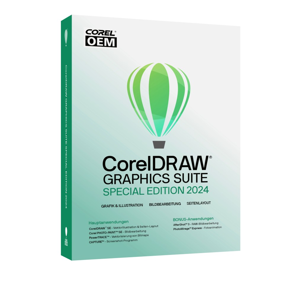 CorelDRAW Graphics Suite Spezial Edition 2024 BOX Windows 10/11 64Bit